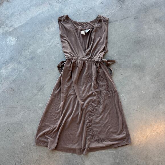 Billabong Dresses & Skirts - Vintage Y2k Billabong Surf Babydoll Tank Top Dress Brown Beach Sundress Large